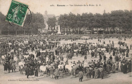 Rennes * Vue Générale De La Foire * Place , Marché Aux Chevaux - Rennes