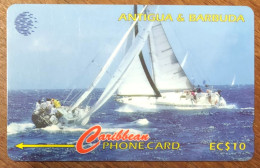 ANTIGUA & BARBUDA SAILING WEEK 1997 EC$ 10 CARIBBEAN CABLE & WIRELESS SCHEDA PREPAID TELECARTE TELEFONKARTE PHONECARD - Antigua En Barbuda