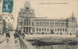 Lorient * Rue Et école Primaire Supérieure De La Commune - Lorient