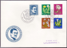 Schweiz Suisse Pro Juventute 1960: Zu WI 183-187 MI 722-726 Yv 668-672 Auf FDC Mit O BERN 1.XII.60 (Zu CHF 25.00) - Covers & Documents