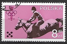 POLOGNE      -       JUMPING    /   CHEVAL        Oblitéré - Springreiten