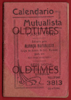 PORTUGAL - LISBOA - CALENDÁRIO - MUTUALISTA - 1918 - Groot Formaat: ...-1900