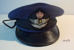 C107 Casquette Preat De Policier Ou Autre T55 De 1953 - Théâtre & Déguisements