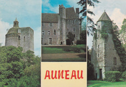 AUNEAU -- 1985--Multivues ( Donjon, Chateau,tour ) ....cachet Aunay Sous Auneau--28........à Saisir - Auneau