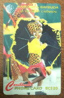 ANTIGUA & BARBUDA CARNIVAL EC$ 20 CARIBBEAN CABLE & WIRELESS SCHEDA PREPAID TELECARTE TELEFONKARTE PHONECARD - Antigua Et Barbuda