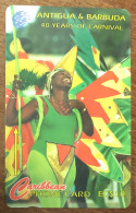 ANTIGUA & BARBUDA CARNIVAL EC$ 10 CARIBBEAN CABLE & WIRELESS SCHEDA PREPAID TELECARTE TELEFONKARTE PHONECARD - Antigua U. Barbuda