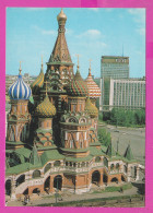 299154 / Russia Moscow Moscou - Cathedral Of Intercession ( St. Basil's Church ) Hotel "Russia" 1985 PC USSR Russie  - Kirchen U. Kathedralen