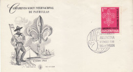 ARGENTINA 1961  MiNr 758 FDC - FDC