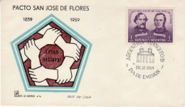 ARGENTINA 1959  MiNr 714 FDC - FDC