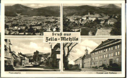 70100786 Zella-Mehlis Zella Mehlis Museumsplatz Postamt Rathaus X 1962 Zella-Meh - Zella-Mehlis