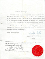 Letter Of Invitation 1983 Notary Public Ontario Canada - Mondo