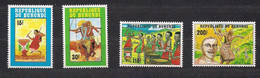 Burundi 1992 OCBn° 978-981 *** MNH Cote 22,50 € Dances Dansen Danses - Unused Stamps