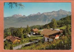 LES GIETTES - MONTHEY - VALAIS - VUE SUR - AVEC AU FOND LES DIABLERETS LE MUVERAN ET DENTS DE MORCLES - ECRITE - Monthey