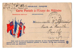 TB 4443 - MILITARIA - Carte En Franchise Militaire - Soldat REVERCHON Au 128 ème Rgt D'Infanterie SP 159 Pour PAVILLY - Brieven En Documenten