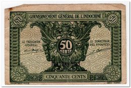 FRENCH INDO CHINA,50 CENTS,,1942,P.91,VF - Other - Asia