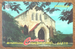 ANTIGUA METHODIST EC$ 10 CARIBBEAN CABLE & WIRELESS SCHEDA PREPAID TELECARTE TELEFONKARTE PHONECARD - Antigua E Barbuda