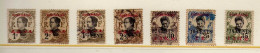 Tch'ong-K'ing -(1908-1919)  - Timbres D'Indochines Surcharges -  Oblit Et Neufs* - MH - Gebraucht