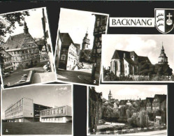70100012 Backnang Backnang Rathaus Turm Kirche Schule X 1965 Backnang - Backnang