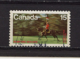 CANADA - Y&T N° 497° - Centenaire De La Police Montée - Oblitérés