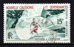 Nouvelle Calédonie  - 1955 -  Pêcheur à L' épervier  -   PA 67  - Oblit - Used - Usati