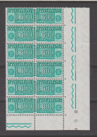 REPUBBLICA:  1955/81  PACCHI  IN  CONCESSIONE  -  £. 600  VERDE  SMERALDO  BL. 6  N. -  SASS. 20 - Pacchi In Concessione