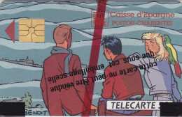 Telecarte Privée / Publique En44 NSB - Caisse D'epargne Poitou Charente - 50 U - Gem - 1991 - 50 Unités   