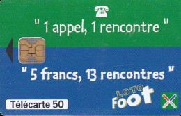 F1008  08/1999 - LOTO FOOT - 50 OB2 - 1999