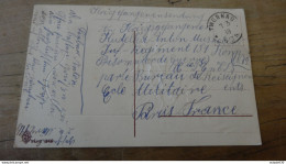 WWI Cpa Ecrite De TWORKAU A Un Prisonnier De Guerre, Ecole Militaire De Paris - 1918 ...... AUSS-14883 - Cartas & Documentos