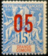 LP3972/83 - 1912 - COLONIES FRANÇAISES - GRANDE COMORE - N°22 NEUF* - Unused Stamps