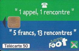 F1008A  08/1999 - LOTO FOOT - 50 LG1 - 1999