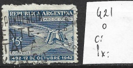 ARGENTINE 421 Oblitéré Côte 0.40 € - Used Stamps