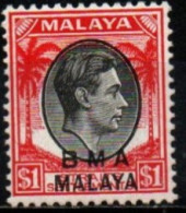 B.M.A. MALAYA 1945 * - Malaya (British Military Administration)