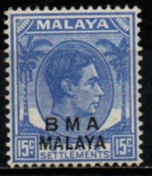 B.M.A. MALAYA 1945 * - Malaya (British Military Administration)