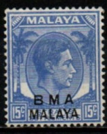 B.M.A. MALAYA 1945 * - Malaya (British Military Administration)