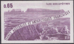 Essai De Couleur  Taaf/fsat Ile Des Apôtres Crozet Yvert PA 73  MNH **2 - Sin Dentar, Pruebas De Impresión Y Variedades