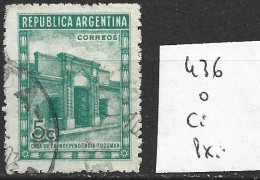 ARGENTINE 436 Oblitéré Côte 0.20 € - Oblitérés