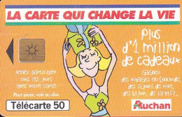 F1010a  09/1999 - AUCHAN ORANGE - 50 GEM1B - 1999