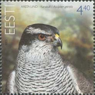 Estonia Estland Estonie 2005 Bird Of The Year Hawk Stamp MNH - Estonie