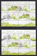 Romania 2016 - EUROPA CEPT - THINK GREEN - 2 Blocs Tip A+B - MNH - 2016