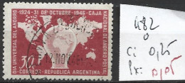 ARGENTINE 482 Oblitéré Côte 0.25 € - Used Stamps