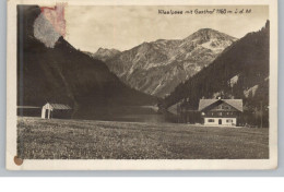 A 6675 TANNHEIM, Vilsalpsee Und Gasthof, 1929 - Tannheim