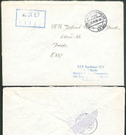 ZKD-Brief Berlin-Lichtenberg 2.5.1989 Kastenstempel Ortsbrief - Briefe U. Dokumente