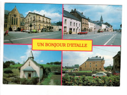 Etalle Bonjour ( Carte Ayant Voyagé ) - Etalle