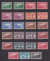 MONTSERRAT - 1938-48 George VI Pictorial Set Hinged/Never Hinged Mint - Montserrat