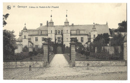 Belgique  -  Genappe -  Chateau De Houtain Le Val  - Facade - Comte  Et Dtesse  D'hanins  De Moerkerke - Genappe