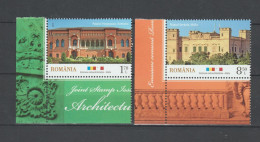 ROMANIA 2019 Joint Issue Romania-Malta, Architecture Palaces - Set Of 2 Stamps  MNH** - Joint Issues