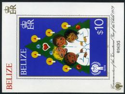 Belize Block 17 Postfrisch Weihnachten #IJ104 - Belize (1973-...)