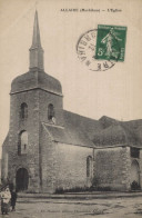 56 ALLAIRE L EGLISE CPA BON ETAT - Allaire