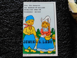 QSL - CB, JEWIKO & LADY, Veenendaal, Holland  (F20) - CB