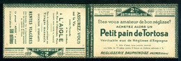 Carnet Pasteur 10c N° 170 - Couverture Vide Série 93-A - Anciens : 1906-1965